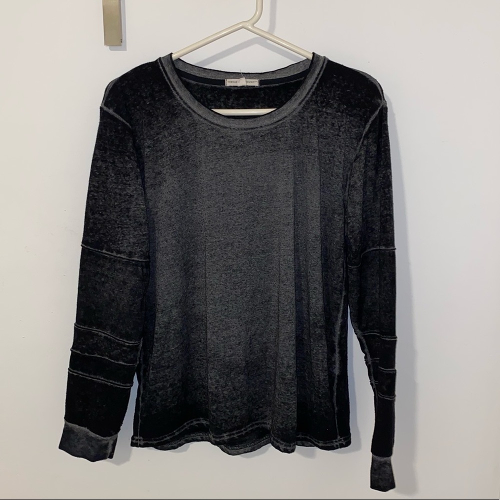 Grainy Designed Long Sleeve